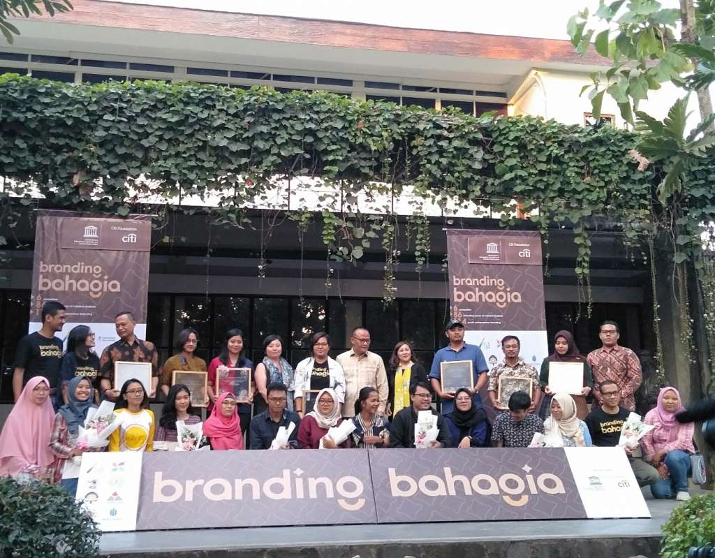 Peserta Branding Bahagia UNESCO dan Citi Indonesia