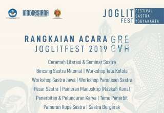 100 Sastrawan Rayakan Sastra di Joglitfest 2019