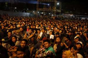 Penonton Indonesian Scooter Festival ISF 2019