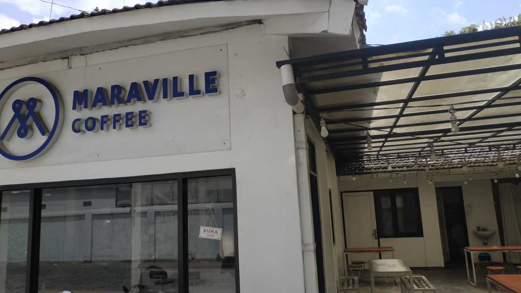 Maraville Coffee Jogja Bangga Tawarkan Kopi Hasil Roasting Sendiri