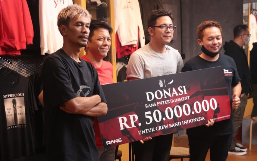NOAH Sukses Kumpulkan Donasi Untuk Kru Band Indonesia